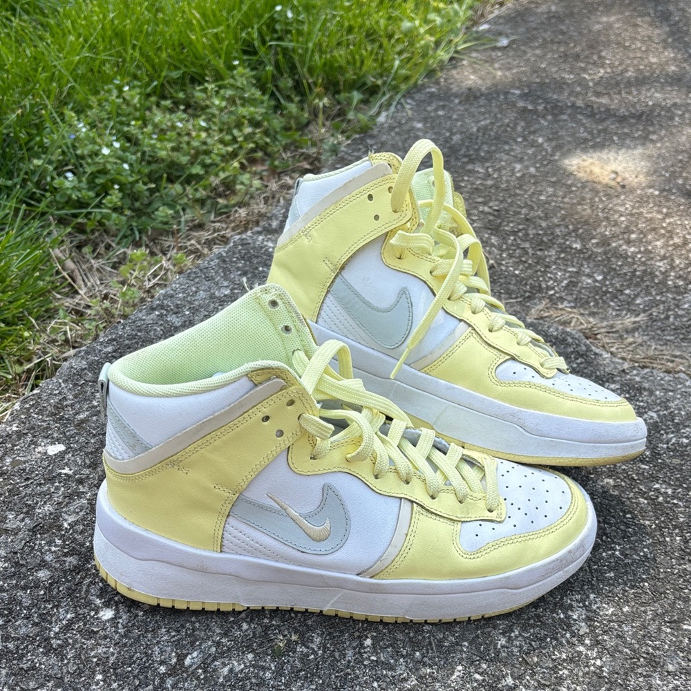 Women’s Nike Dunk High Up Rebel Lemon Yellow